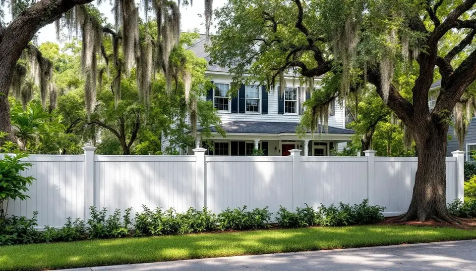 Composite privacy fence