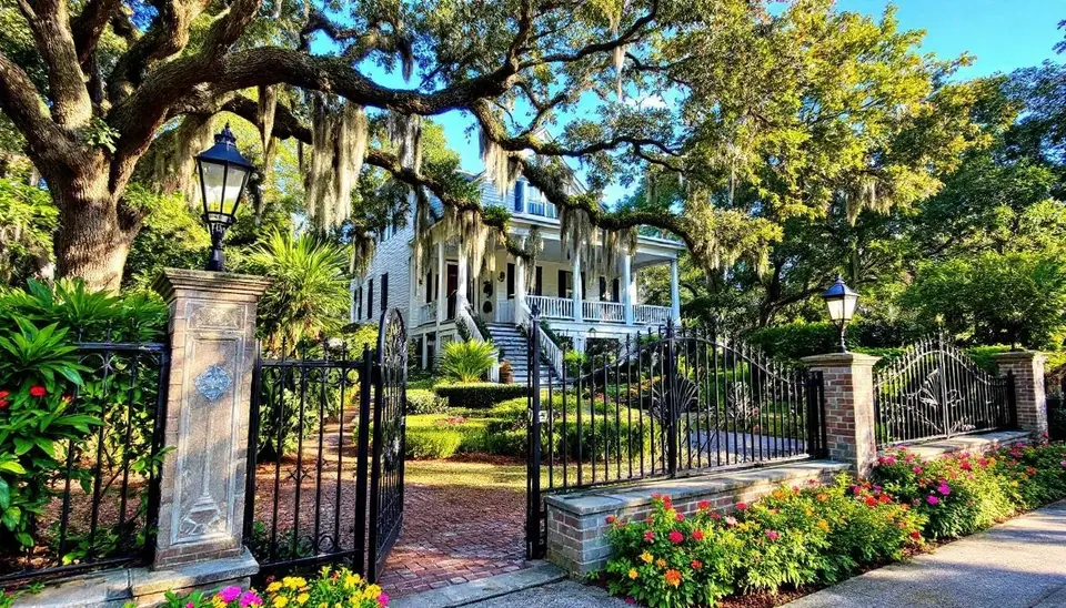 Decorative metal fence