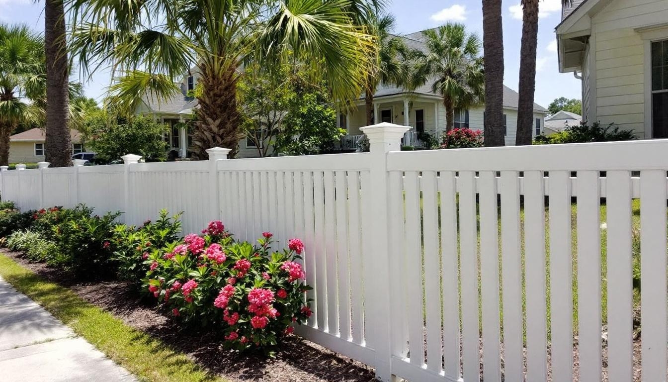 Vinyl Fence Installation in Orangeburg