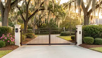 Automatic driveway gate with UL 325 safety sensors in Orangeburg SC