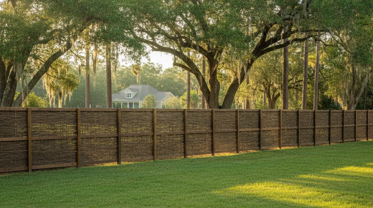 Deer-proof fence installation in Summerville SC