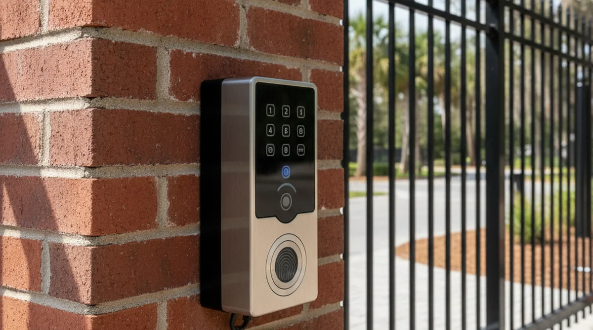 Gate keypad access control in Summerville SC