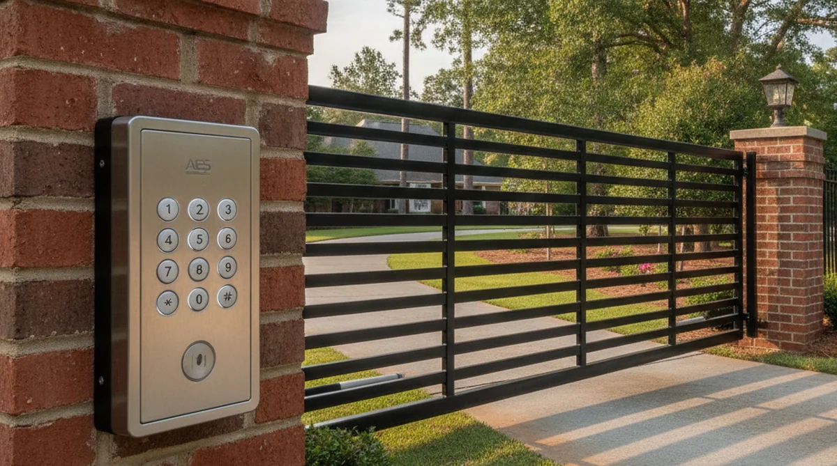 Access control keypad for automatic gate in Orangeburg SC