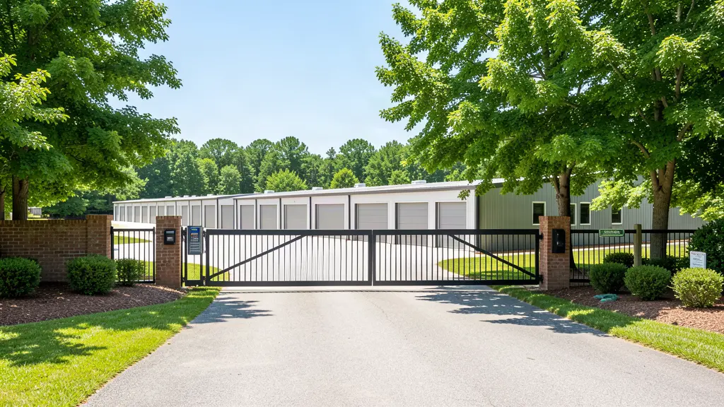 Self-storage gate access control system in Denmark, SC