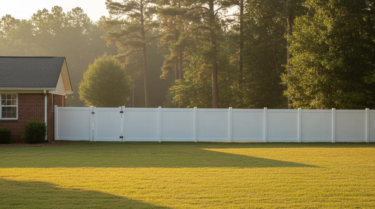Vinyl Fence Installation in Bamberg SC