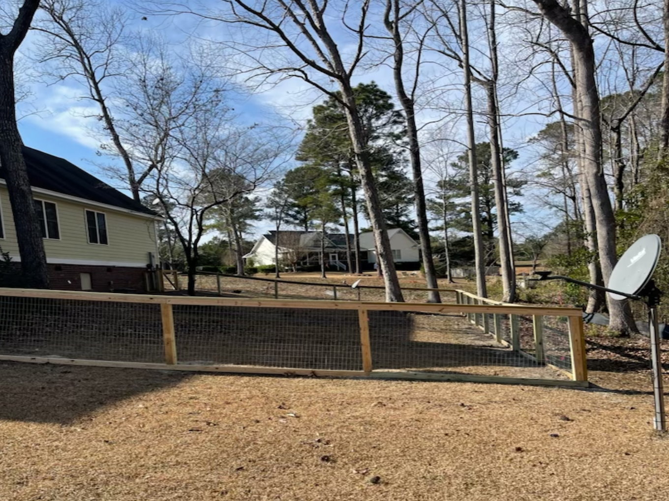 Reevesville South Carolina Fence Project Photo